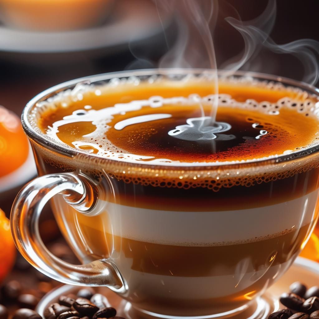 Steaming Coffee in Dutch Still Life Photography