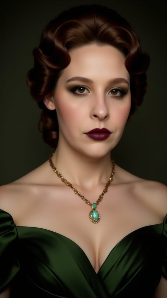 Ethereal Portrait in Creamy Tones