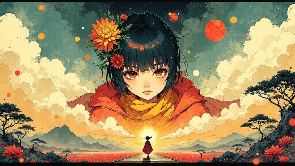 Ethereal Fantasies in Vibrant Digital Art