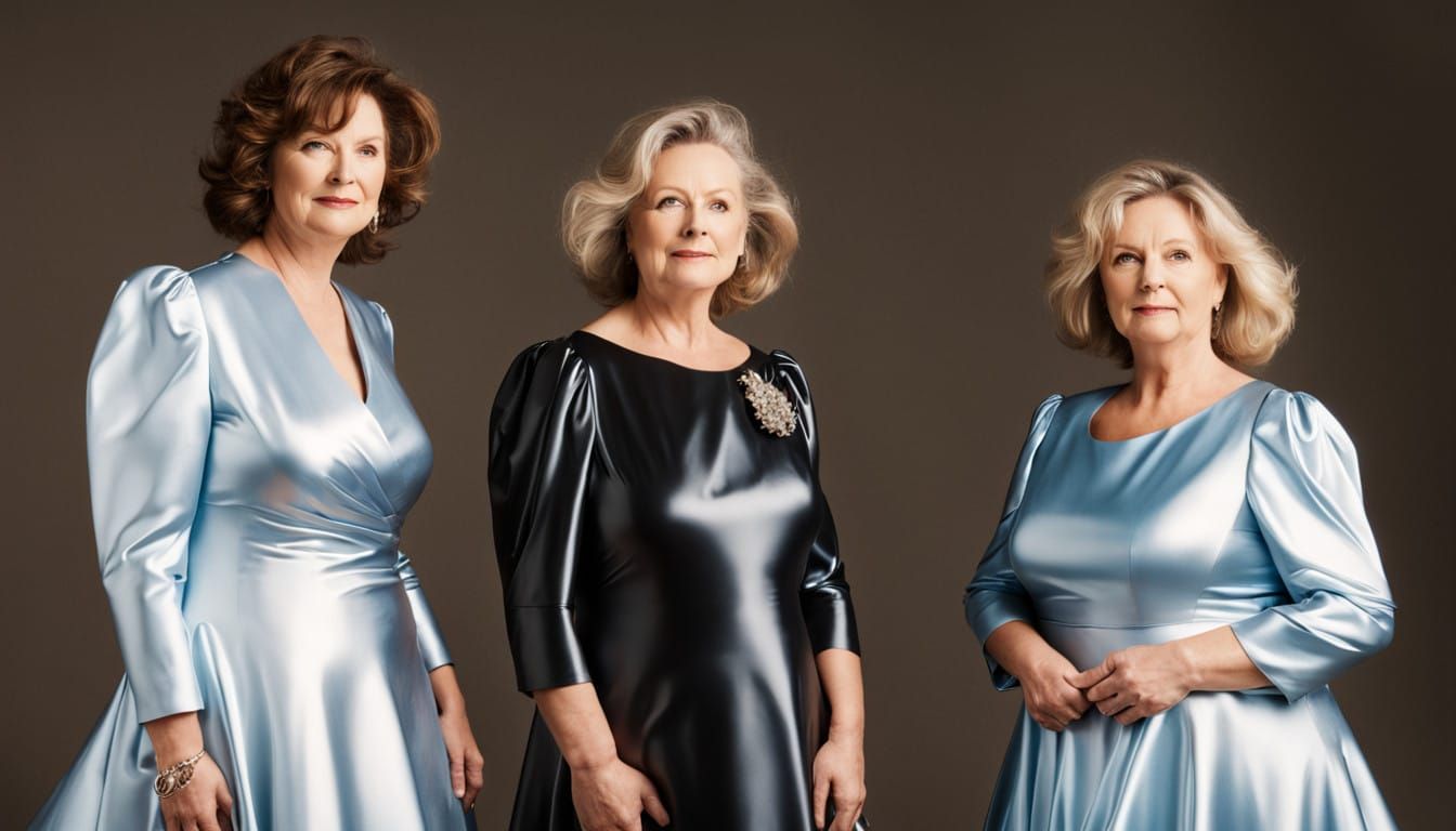 Golden Hour Goddesses in Elegant Gowns