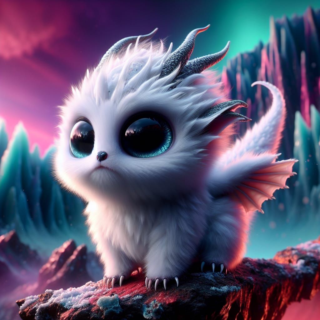 Cute dragon hybrid
