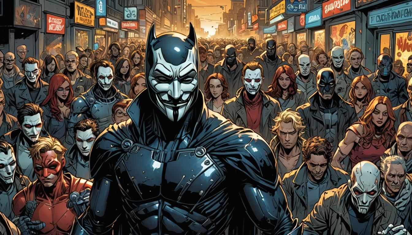 Comic Book Art Inspired by Brooks and Mumford