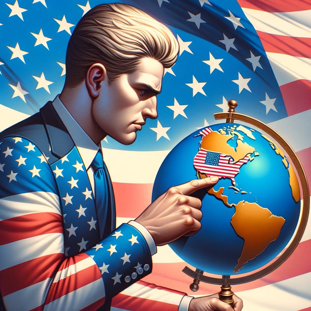 President Trump Points at Canada in Trade War Tension