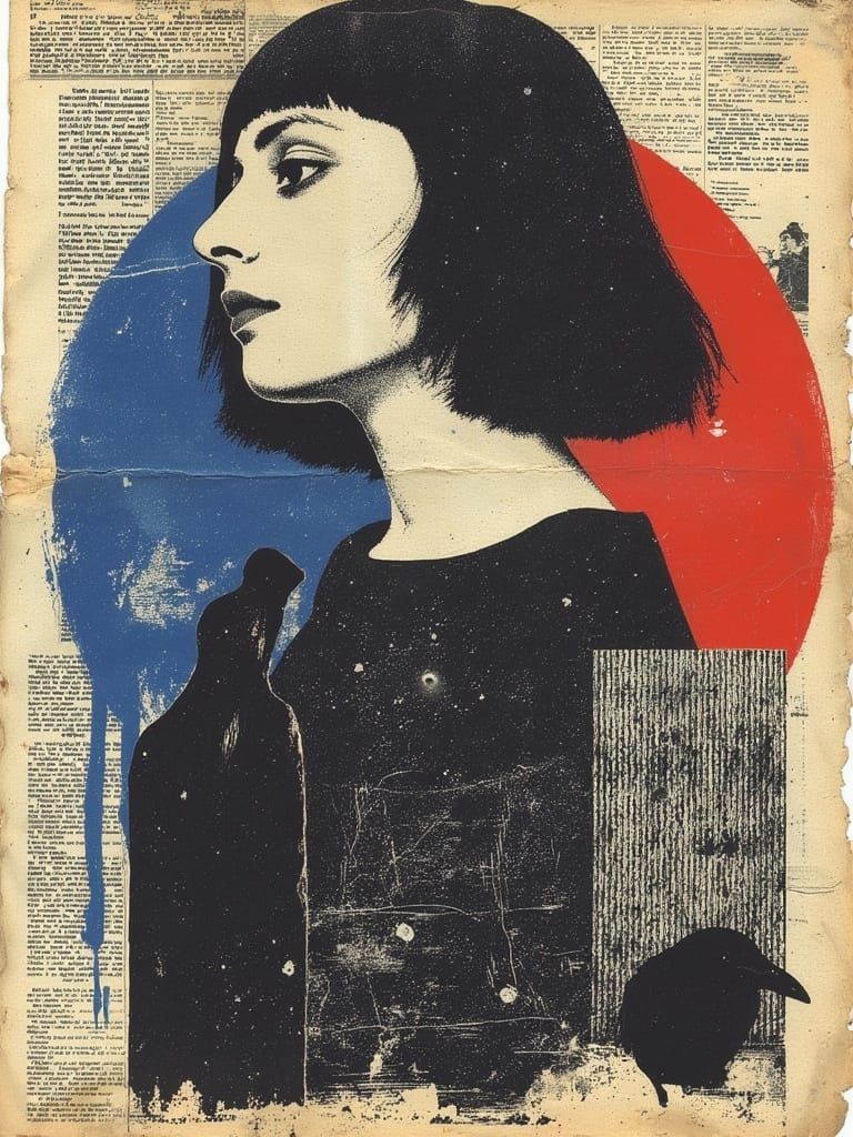 Carmen Dell’Orrifice Portrait in Magical Realism Style