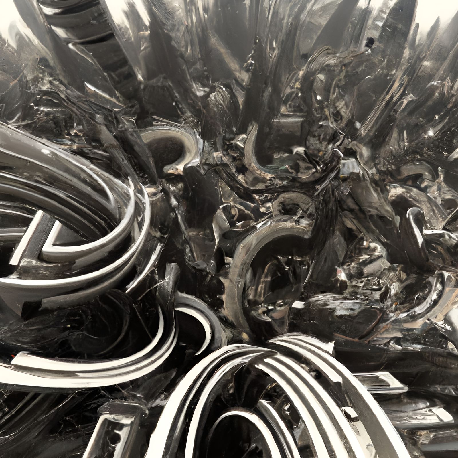 Futuristic Endless Cityscape: Epic Aerial View