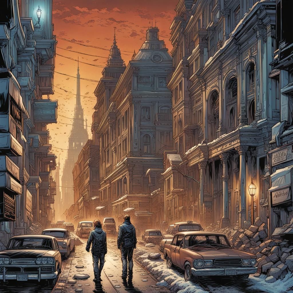 USSR Folk Tales in Comic Book Art