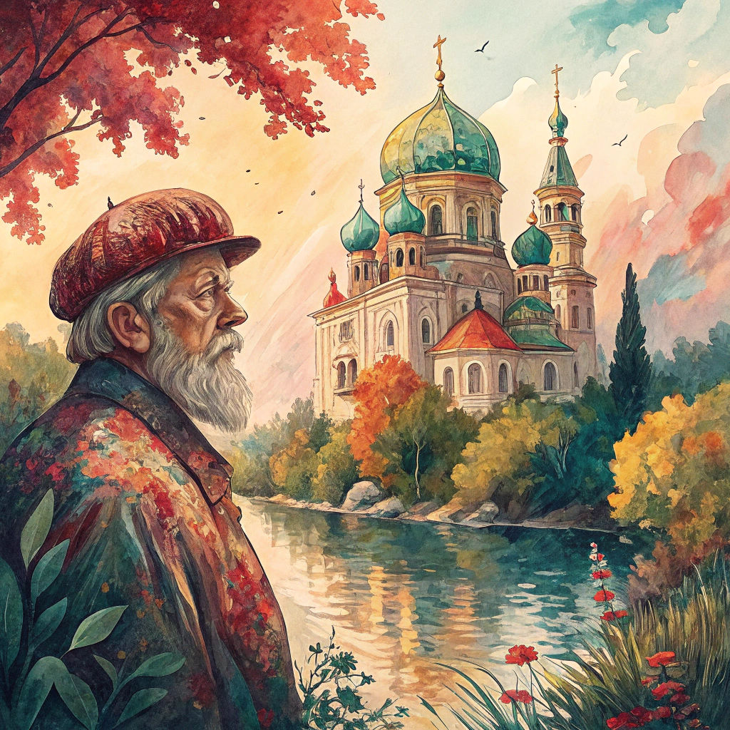 Museum-Quality Gouache Masterpiece with Impasto Textures