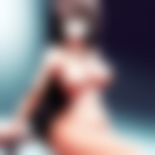 Anime Style Nude Female Figure