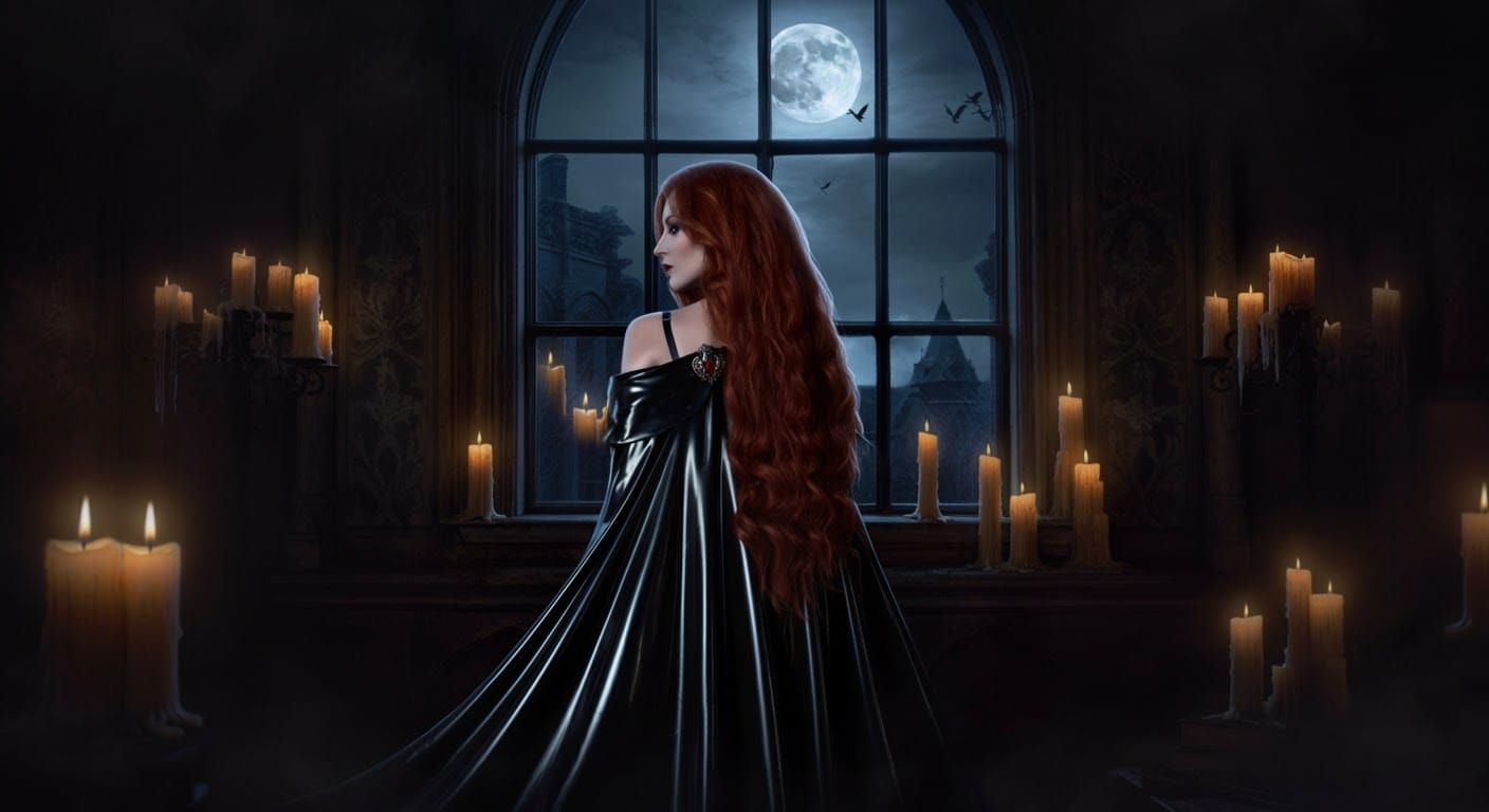 Goblin Queen in Dark Gothic Ambiance