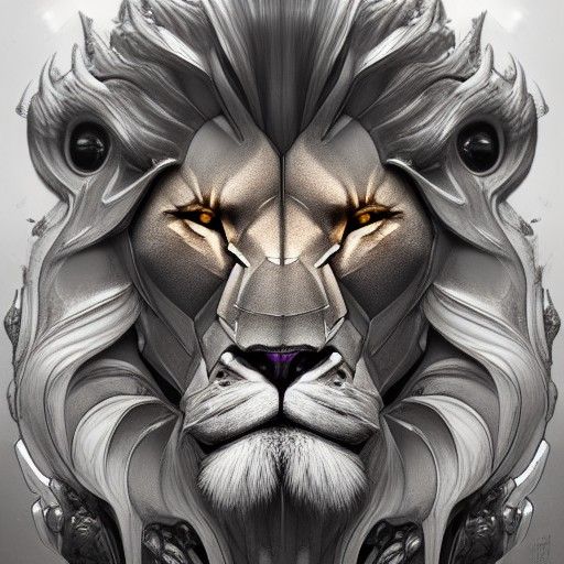 Cyborg lion