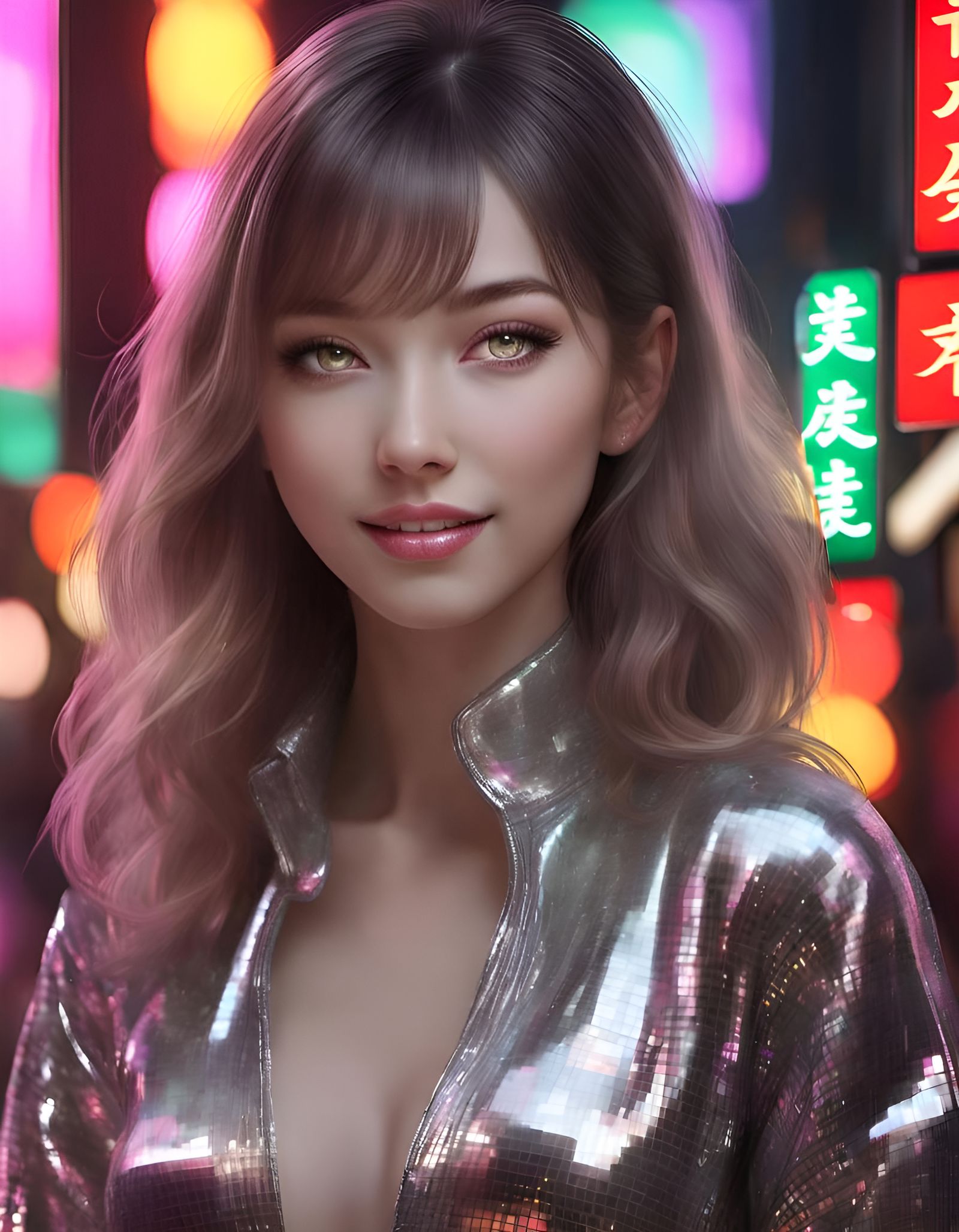 80s Disco Mirror Fashion