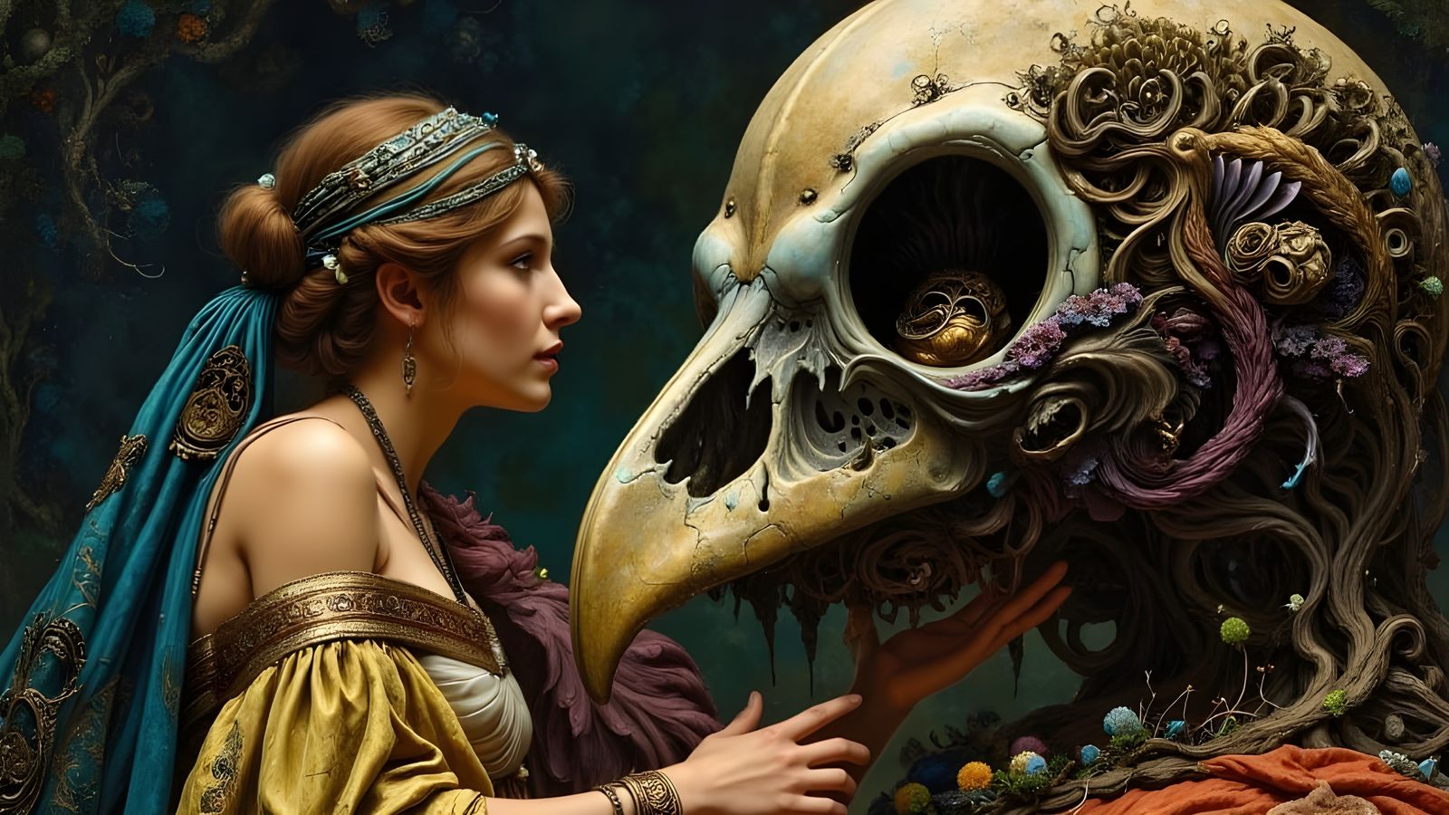 Ancient Greek Woman Discovers Mysterious Shamanistic Mask