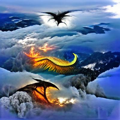 Dragon Awakening and Flight