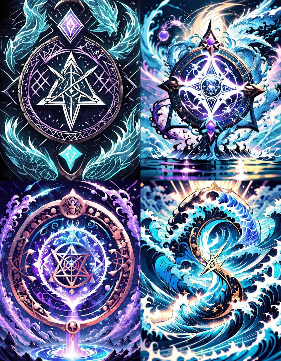 Wavebinder Sigil Anime Art