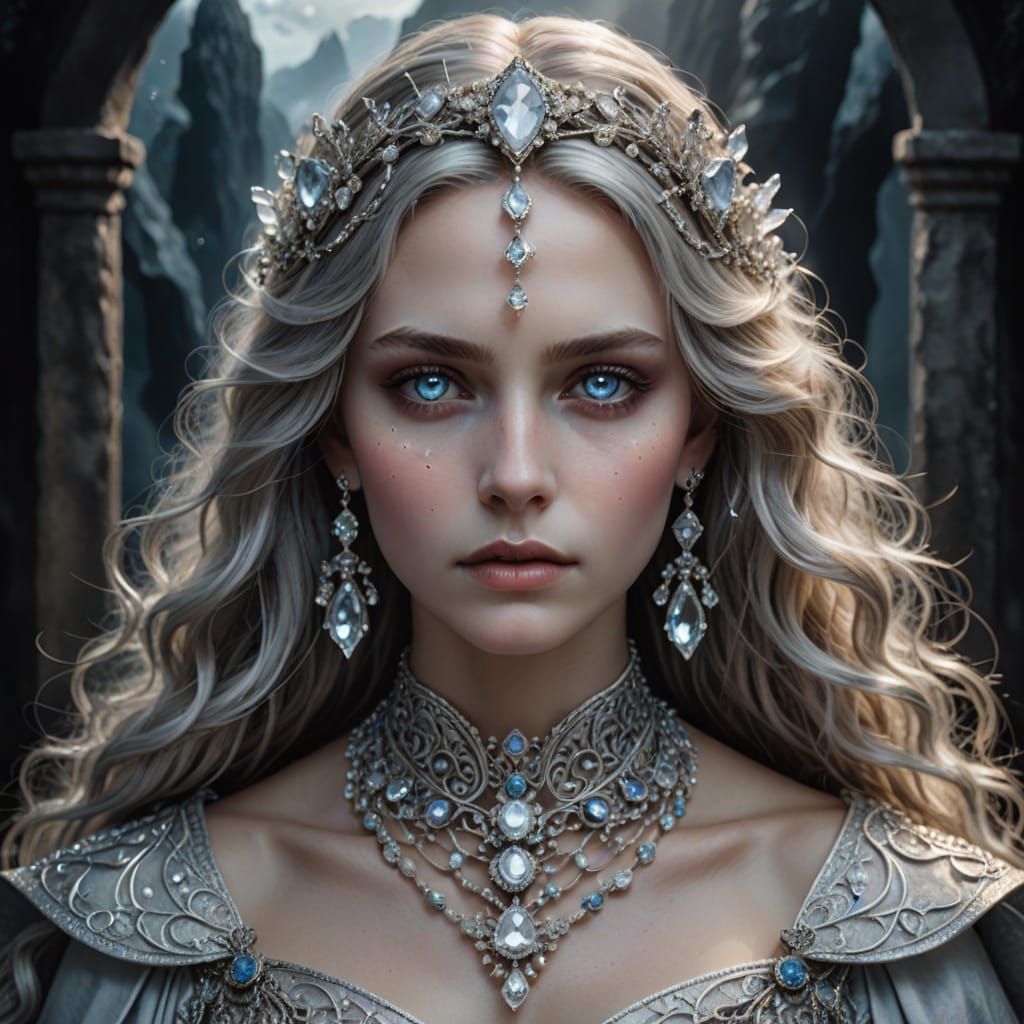 Melinoe, Goddess of Ghosts, Close Portrait