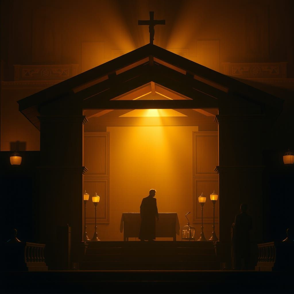 Holly Covenant Ark in Cinematic Lighting