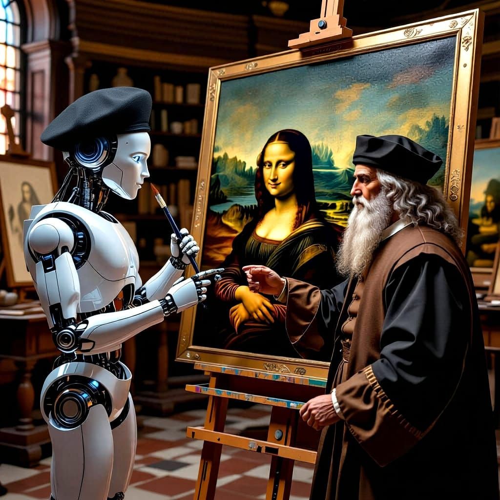 Ai and Leonardo da Vinci