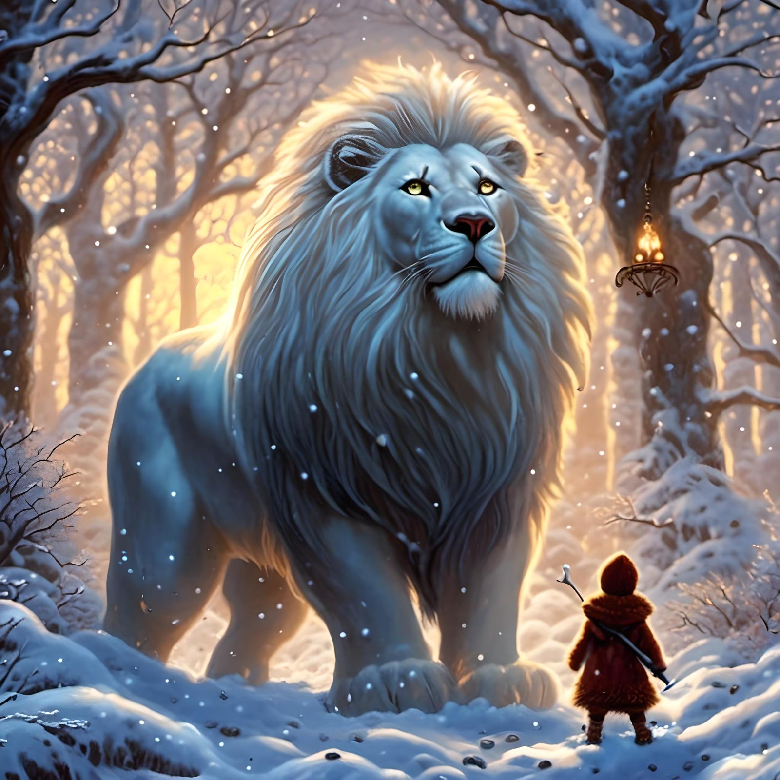 Aslan Brings Spring: A Magical Winter's End