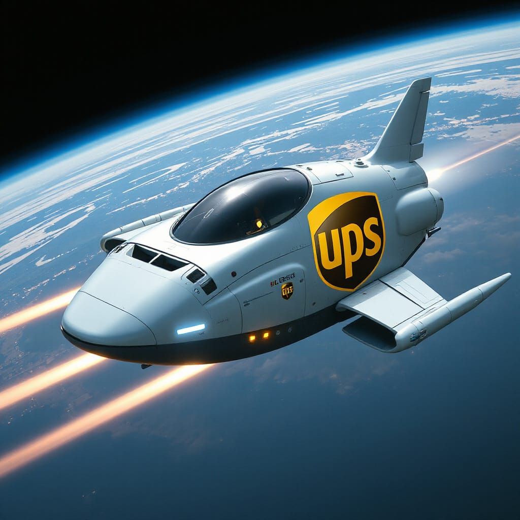 Galactic UPS Delivery Vessel