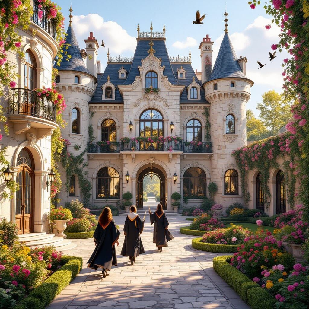 Elegant French Magic School of Etiquette and Style