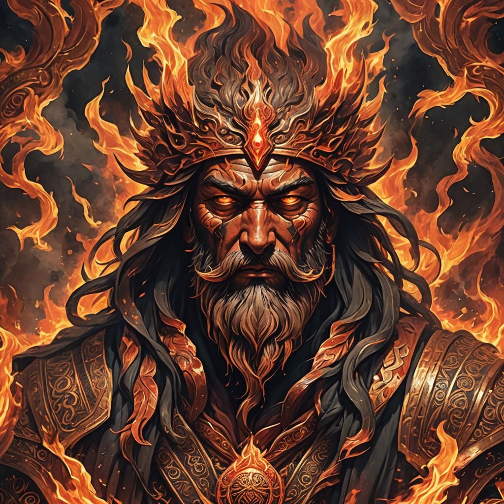 Majestic God of Fire