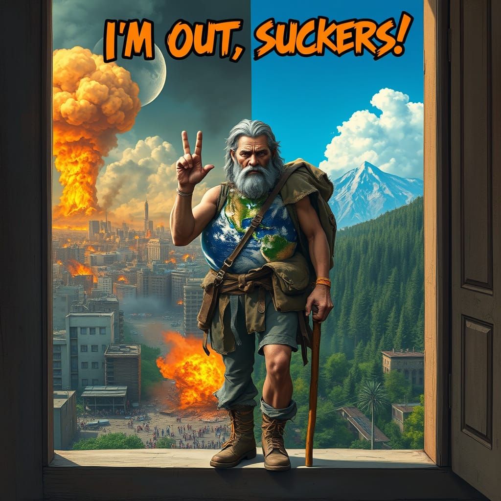 Earth Personified: Dividing Doorstep Between Worlds