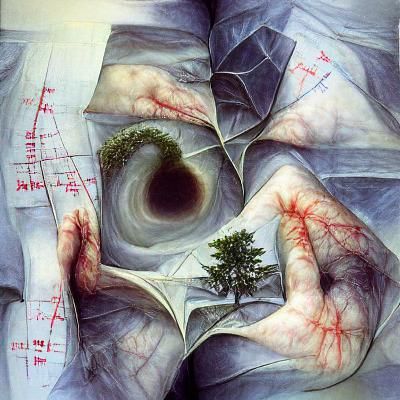 Impossible Geometry: A Mathematical Wound in Digital Moss