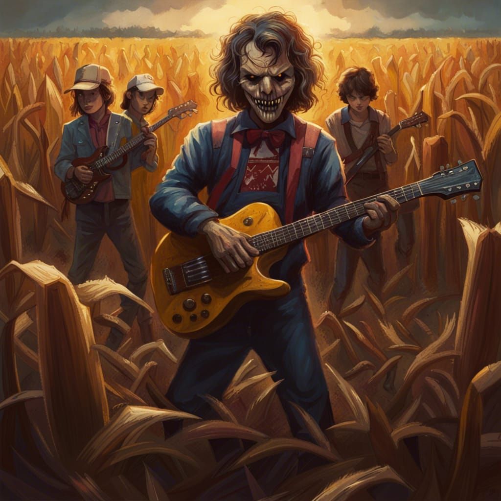 Stranger Things Characters Prepare for Battle in Cornfield