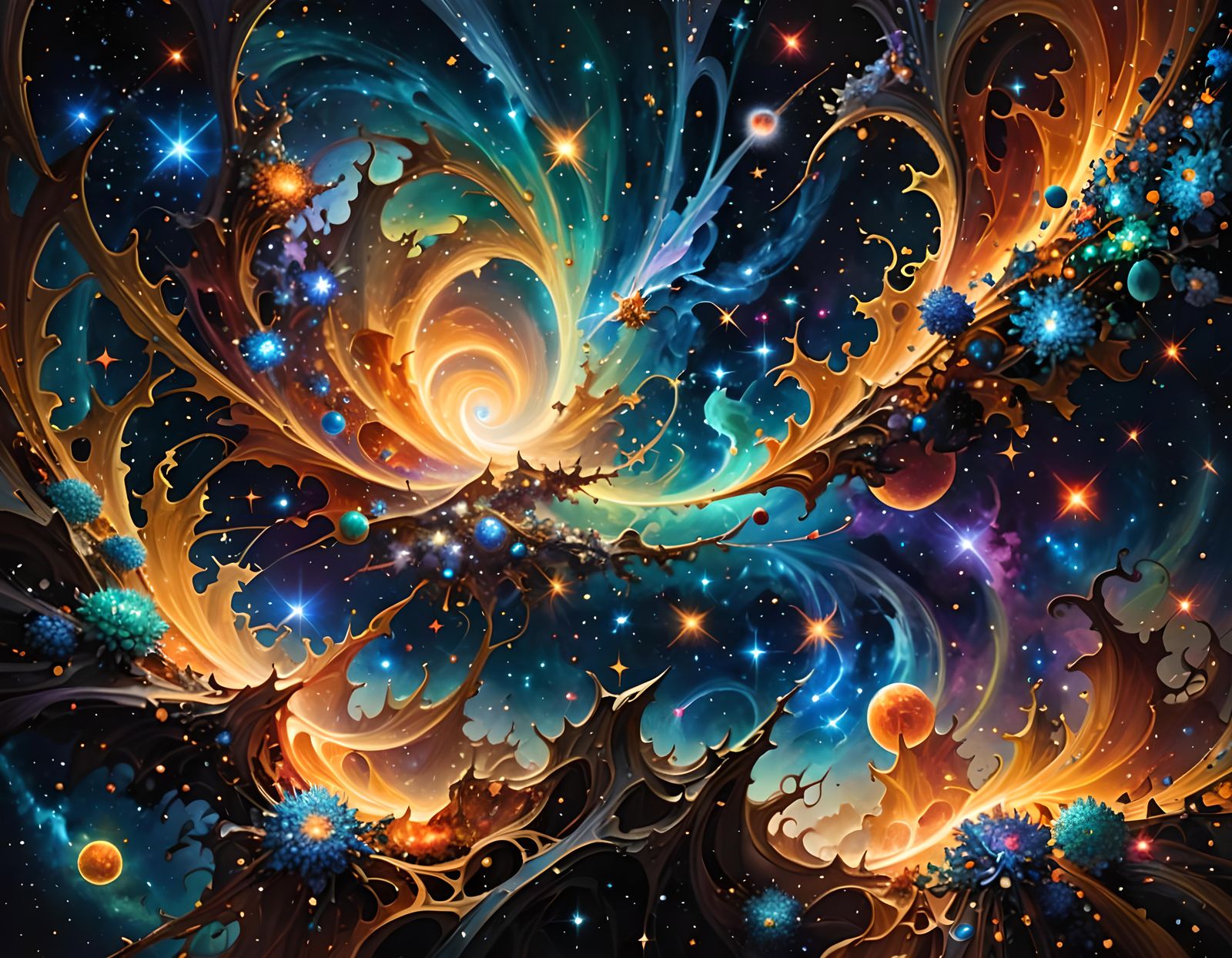 Cosmic Star Clusters in a Hyperdetailed Painting