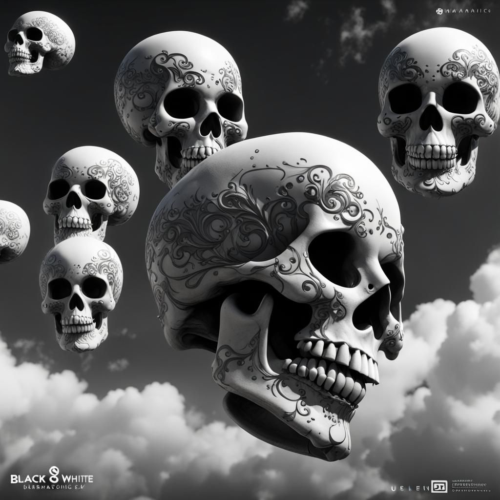 Skulls Dancing: 3D Cinematic Game Art