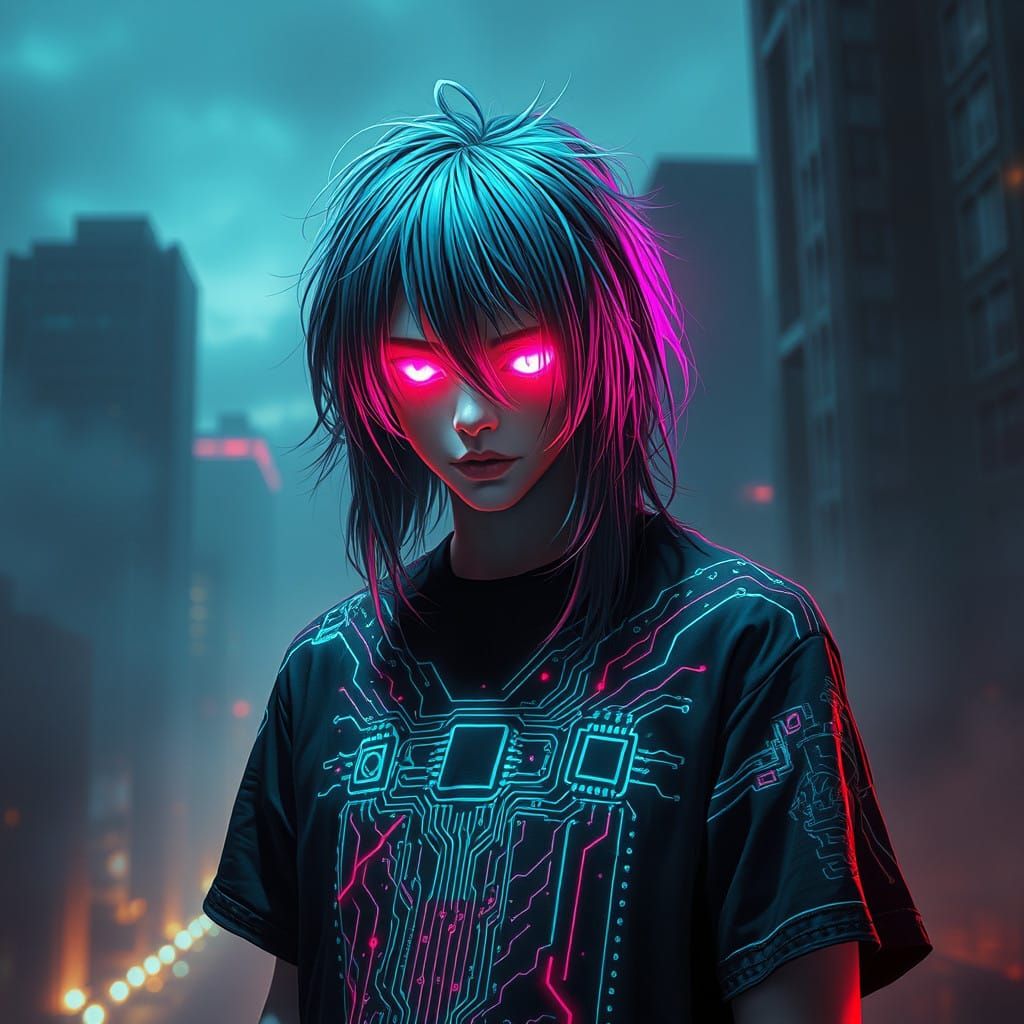 cybersigilism, T-shirt design, enigmatic, emo, alpha