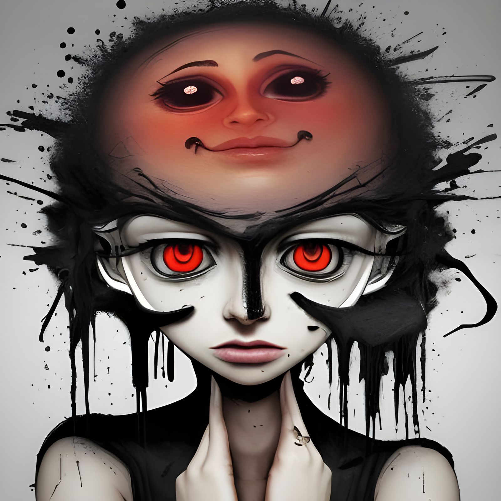 Overwhelmed: An Abstract Personification of Stress