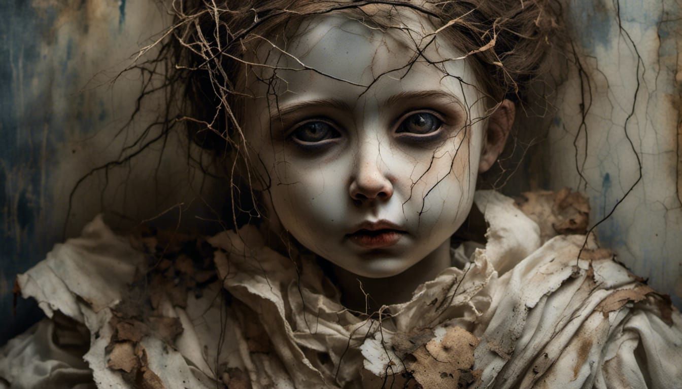 Haunted Porcelain Doll in Abandoned Asylum