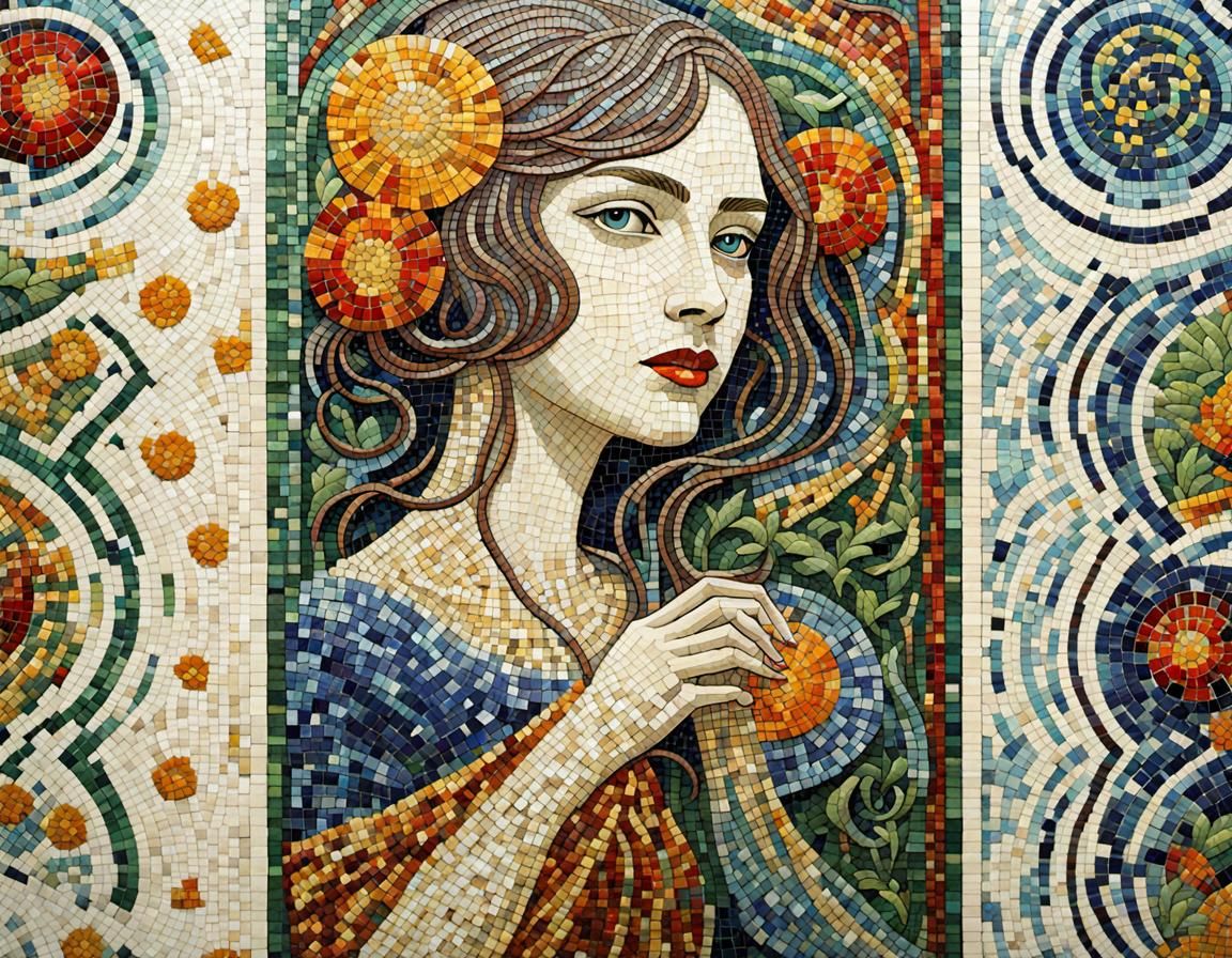 Eclectic Art Styles Blend in Rich Hues