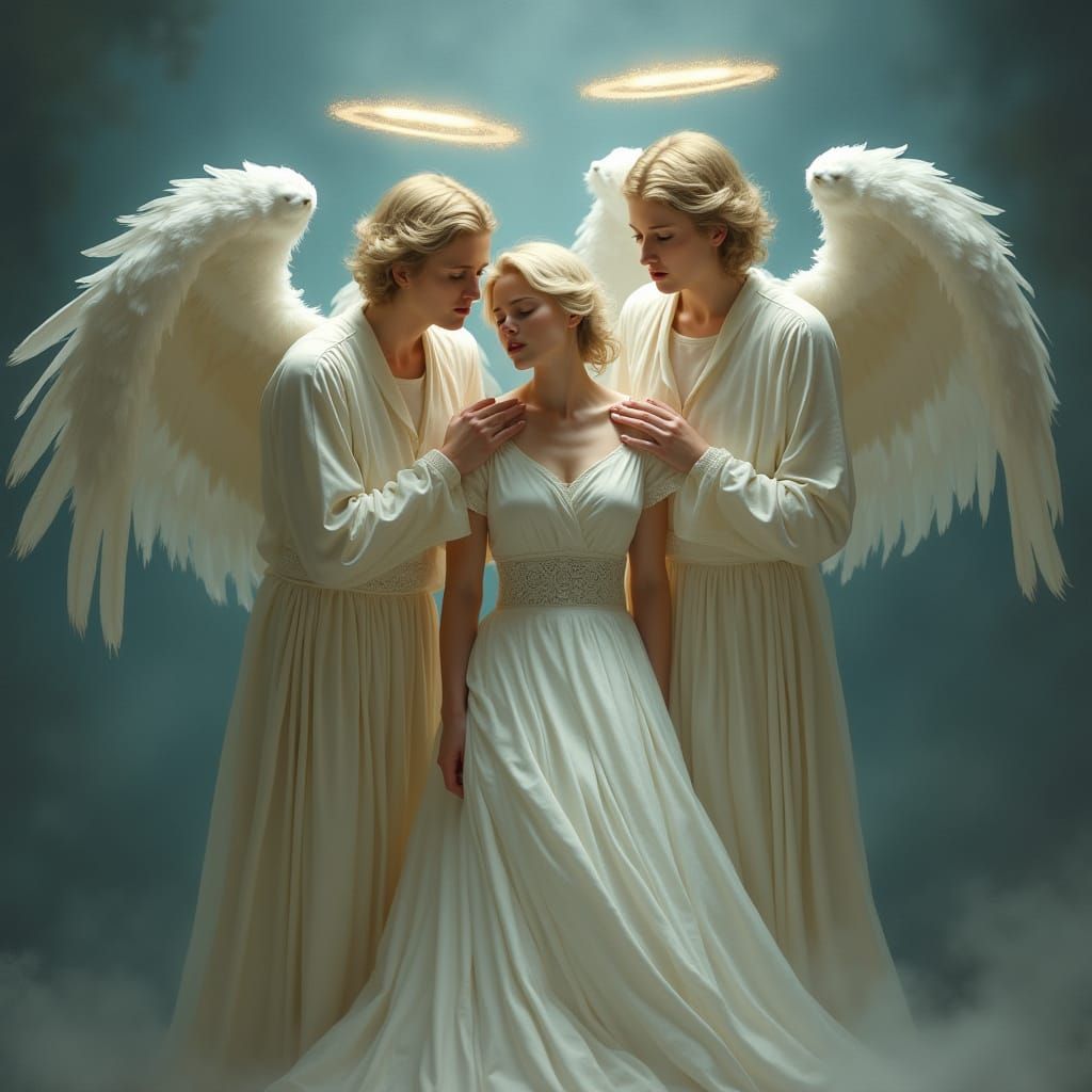 Baroque Messengers Offer Solace to Distraught Woman