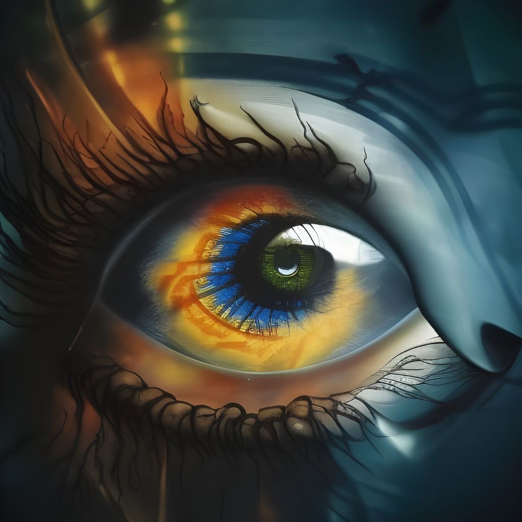 Ancient Egyptian Eye Amulet for Protection