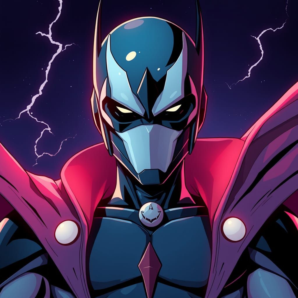 Dark Mage Masterpiece in Anime Style