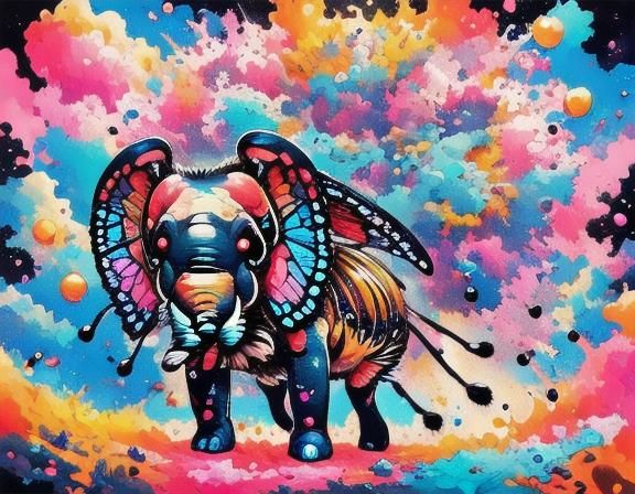 Butterfly Elephant 2