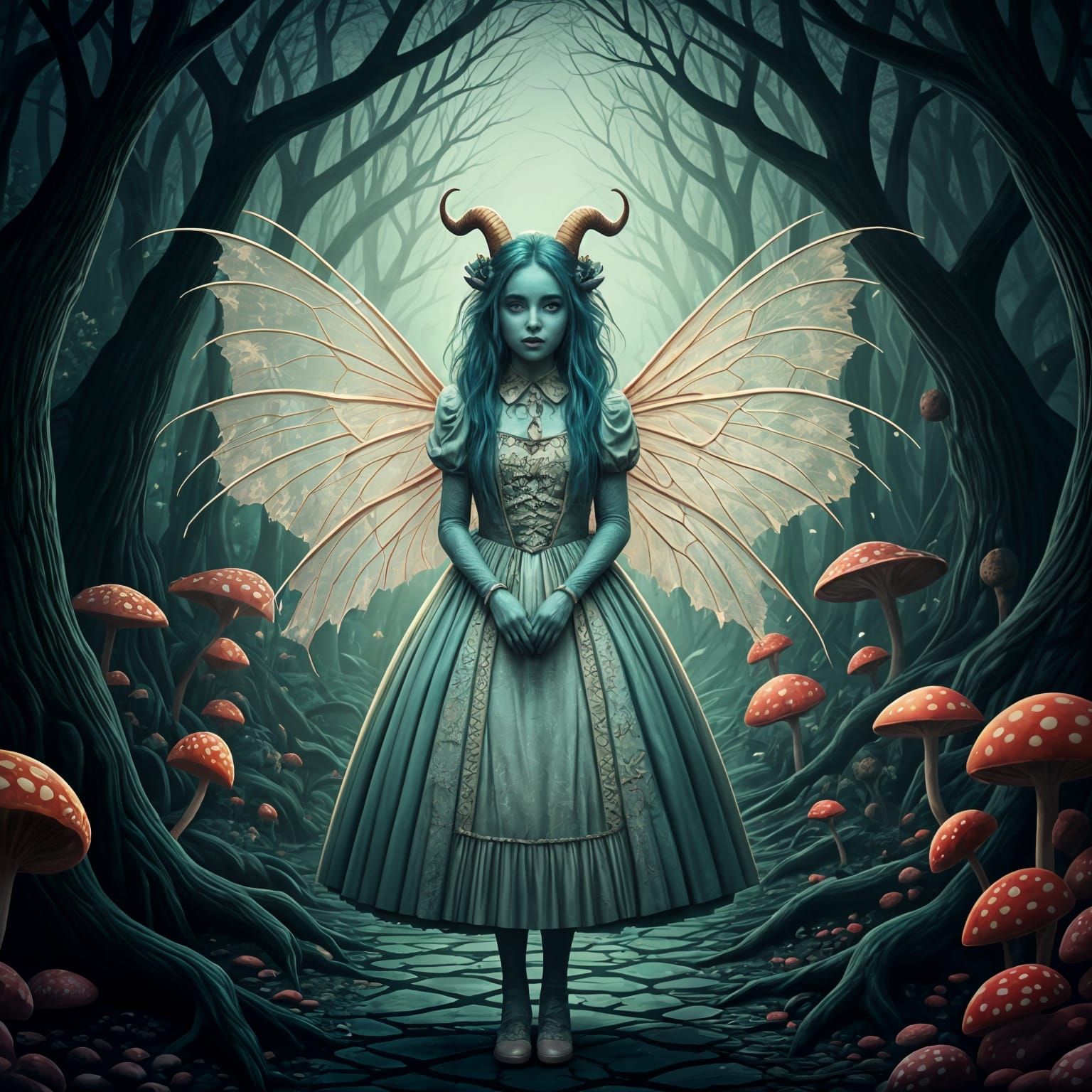 Dragon-Horned Girl in a Twisted Wonderland