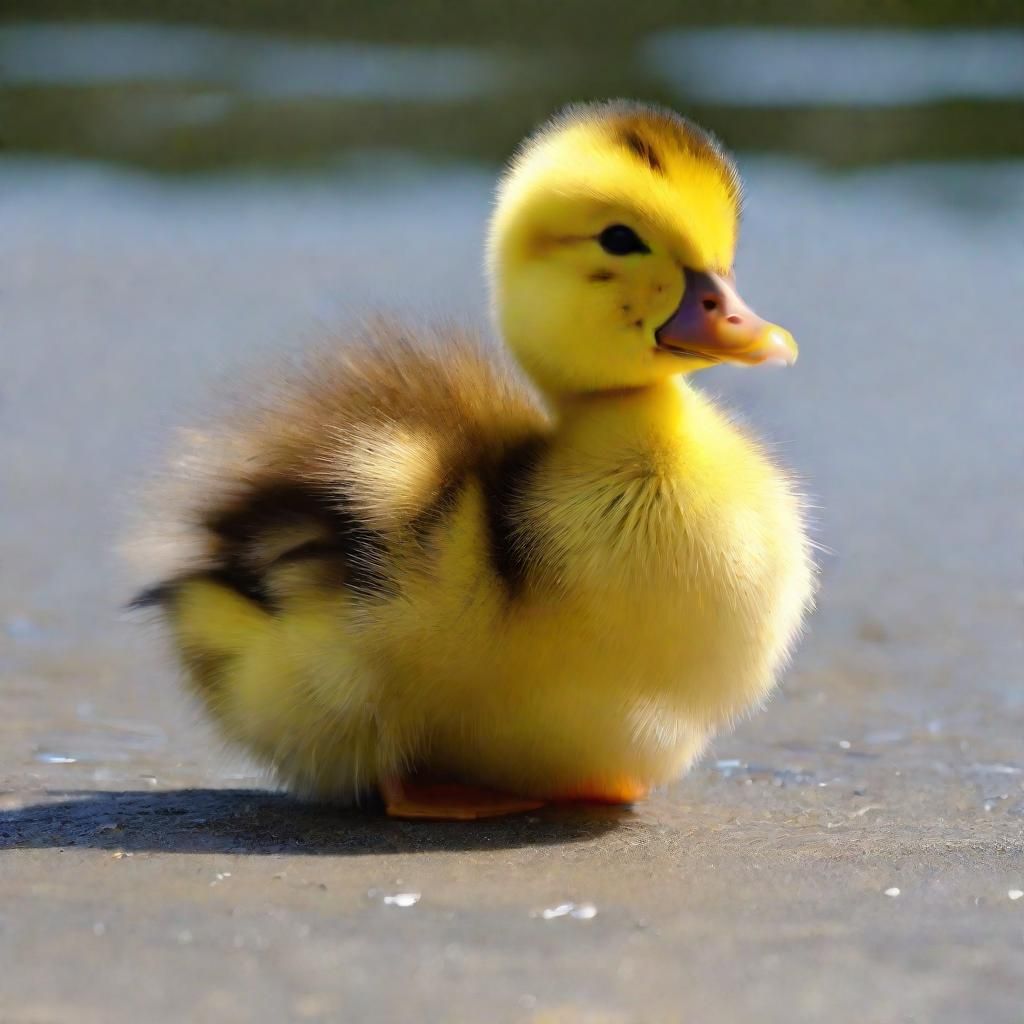 Adorable Muscovy Duckling: A Spirit Animal