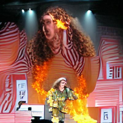 Weird Al Yankovic Ablaze