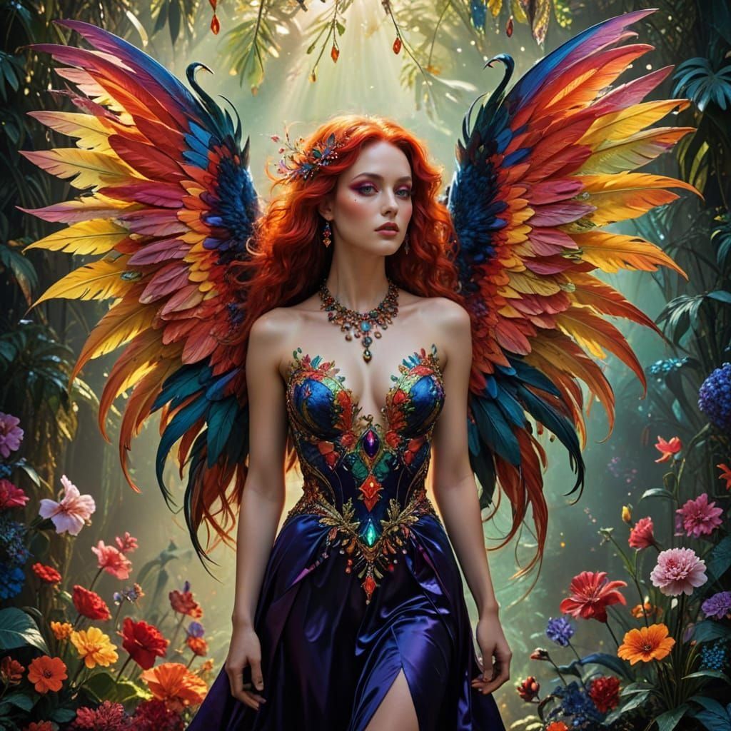 Surrealistic Masterpiece in Triadic Colors