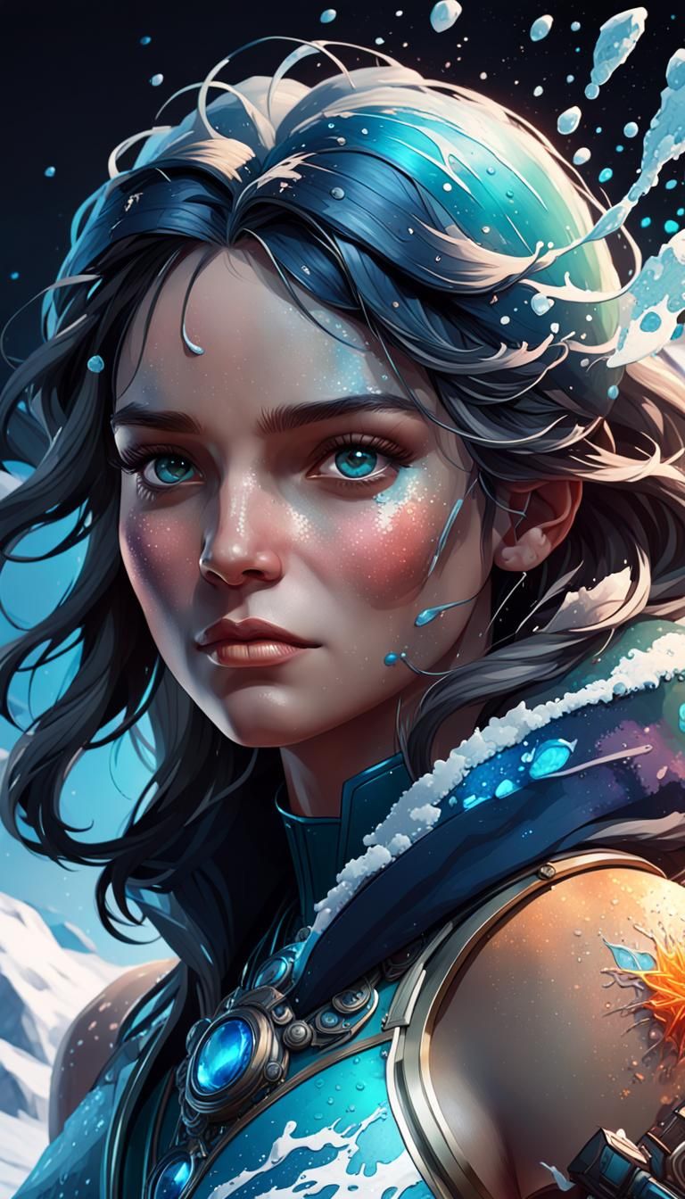 Hyperdetailed Portrait with Dynamic Lighting