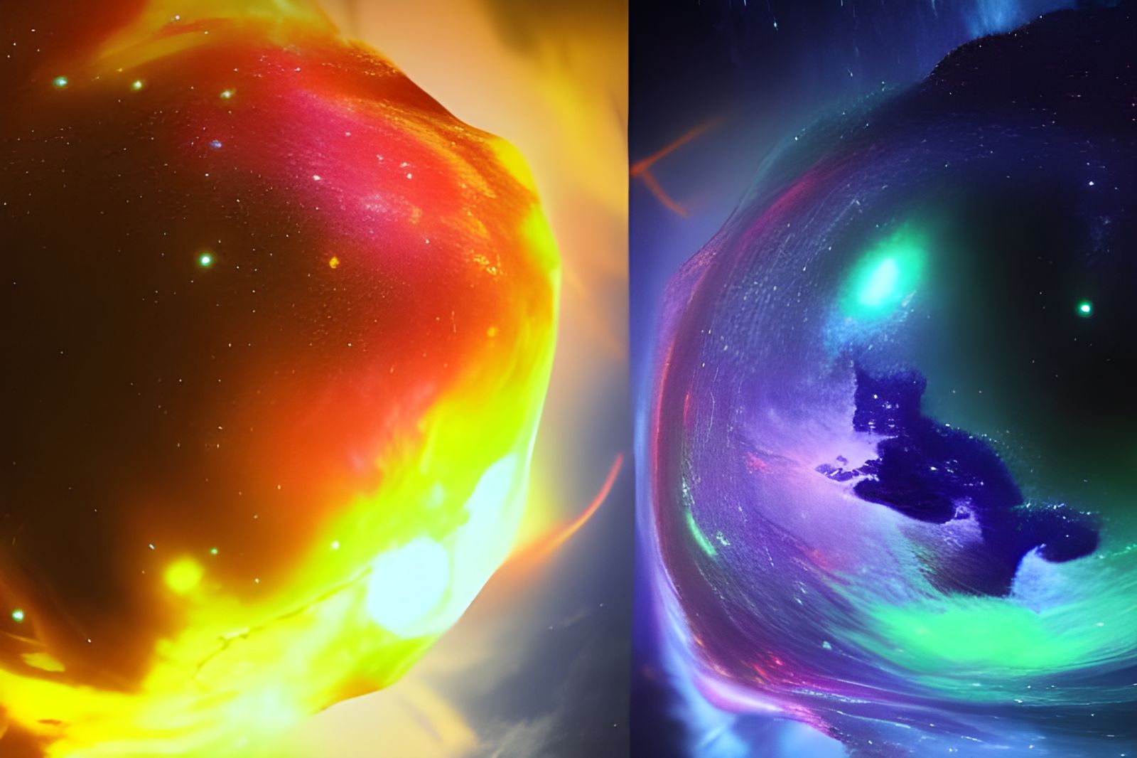 Astral Iron Galaxy in Sci-Fi Universe