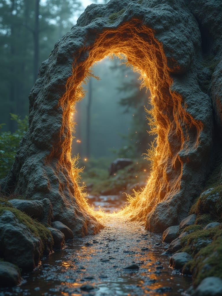 Freeform Mirror in Nature