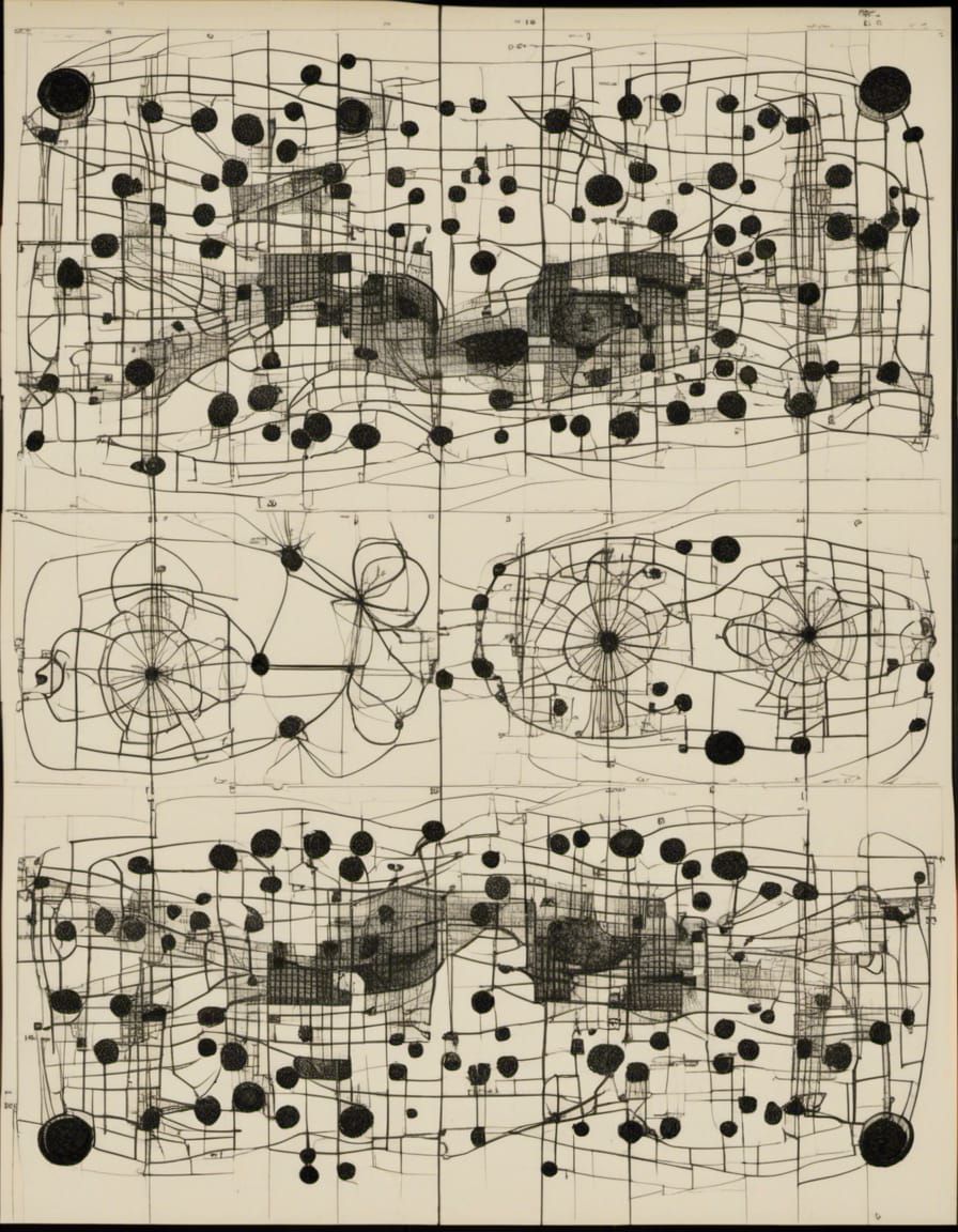 Quantum Entanglement: Spooky Action in Graphic Scores Style