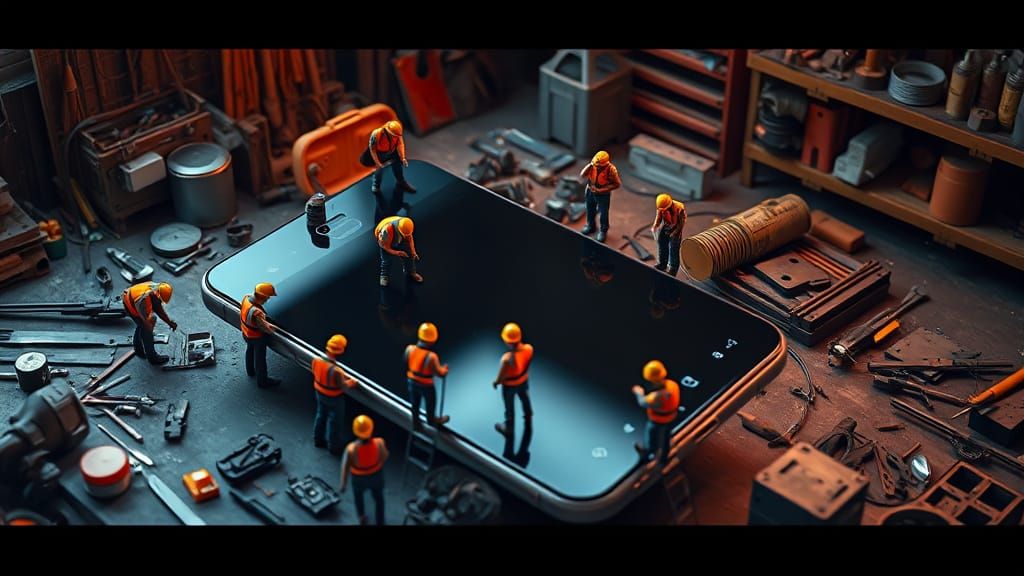 Nokia Alpha Ultra Assembled by Miniature Workers