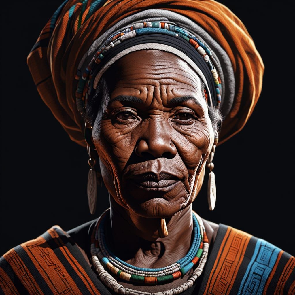Xhosa mature woman