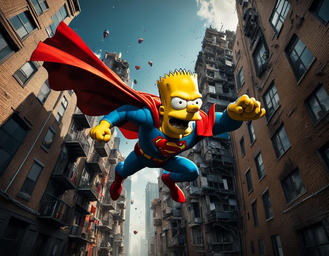 Super Bart Simpson