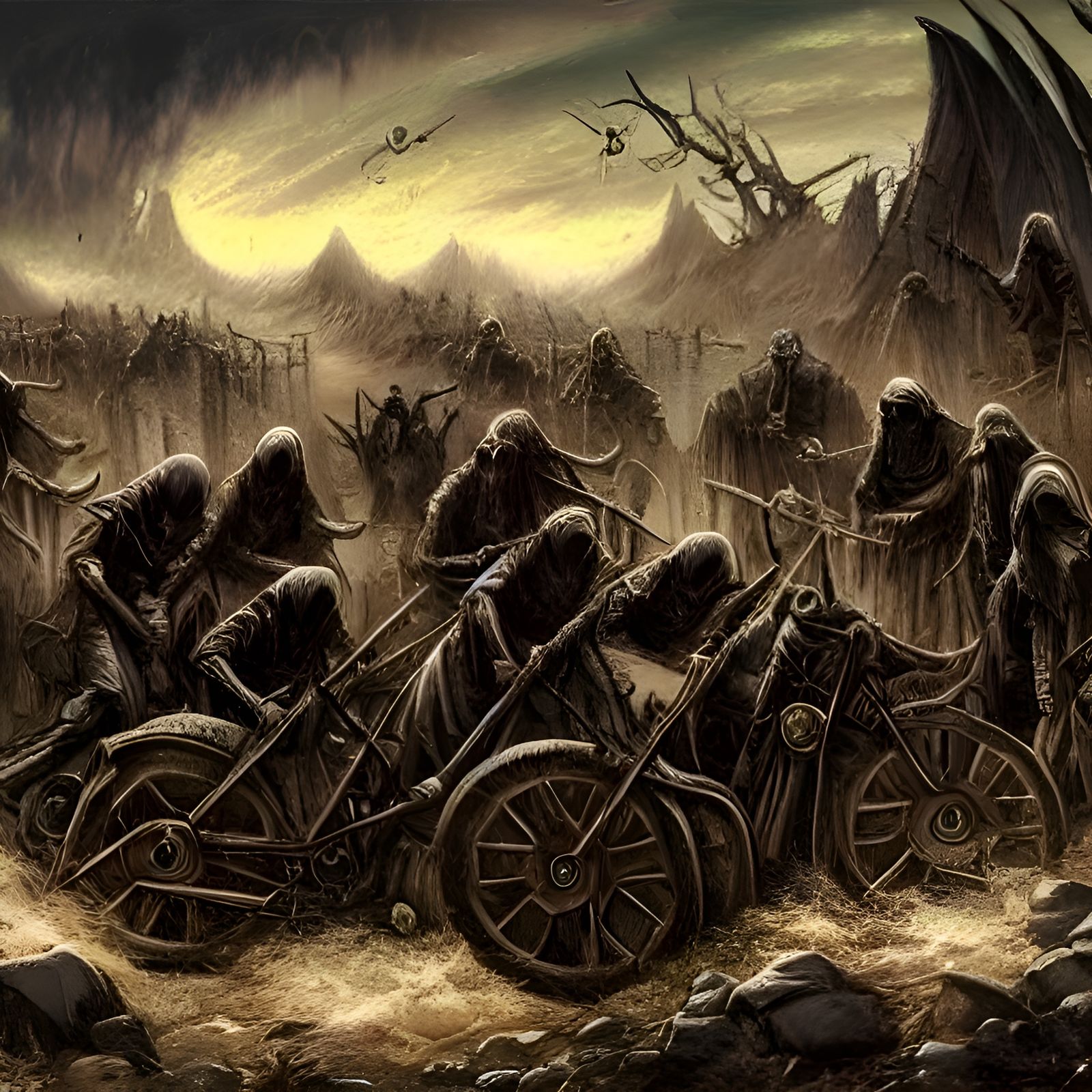 Apocalyptic Horsemen of Desolation